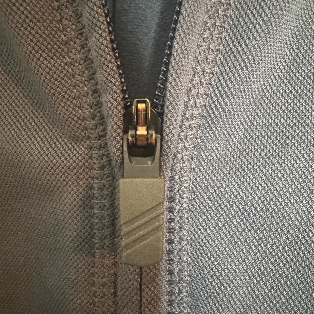 Adidas Gray Performance Jacket Lightweight Athlet… - image 3